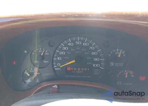 2000 Chevrolet Express Upfitter Pk. из США, поврежденный, VIN 1GBFG15RXY1223806